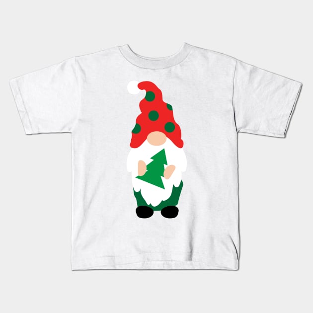 James the holiday gnome Kids T-Shirt by peggieprints